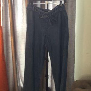 Chambray denim style pants